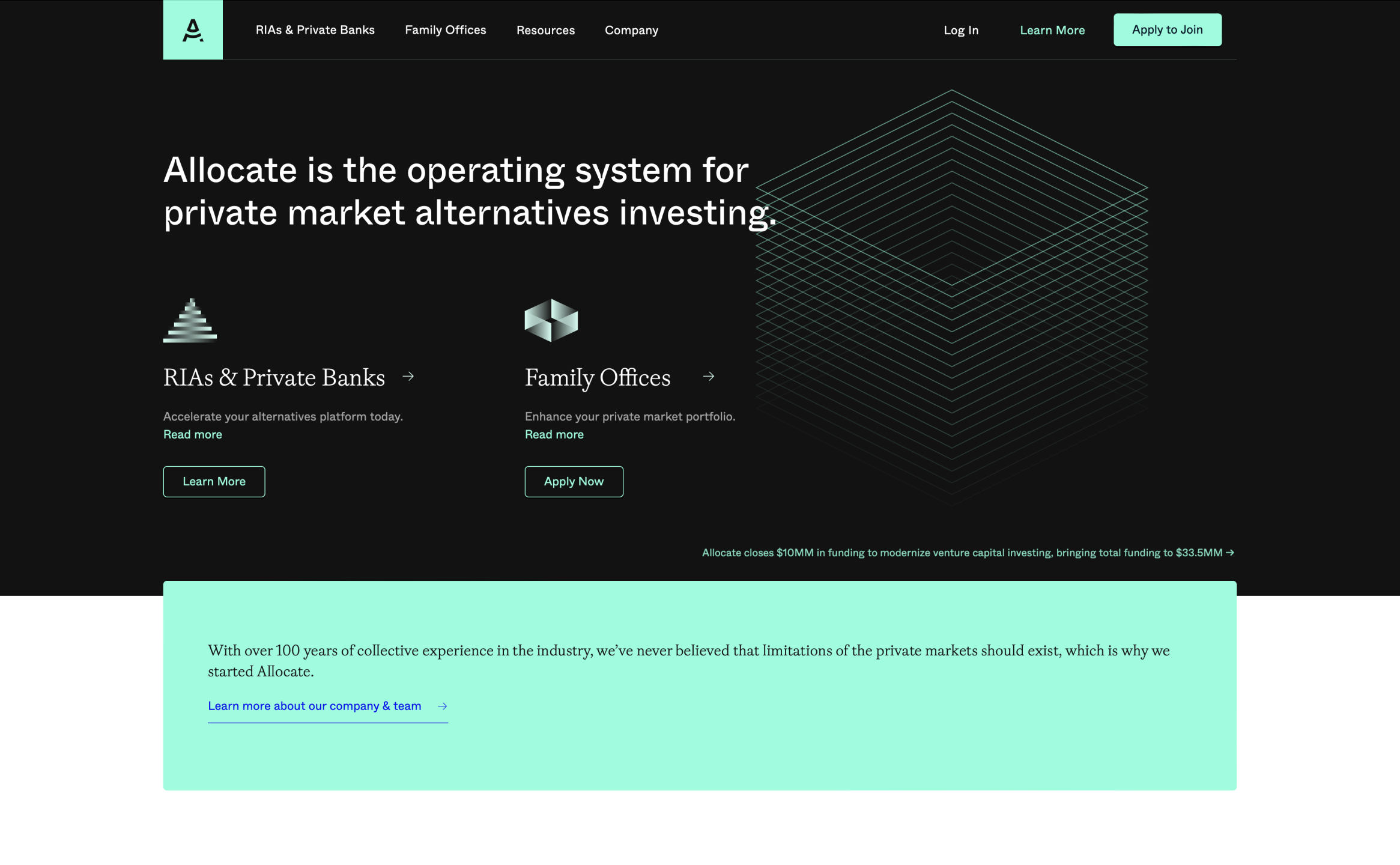 Allocate Marketing Site